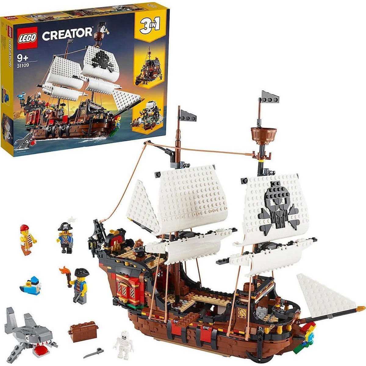 LEGO® Creator 3in1 Pirate Ship 9+ (31109)