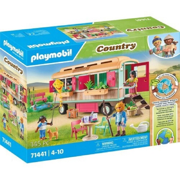 Playmobil Country Καφετέρια-Τροχόσπιτο για 4-10 ετών ( 71441)