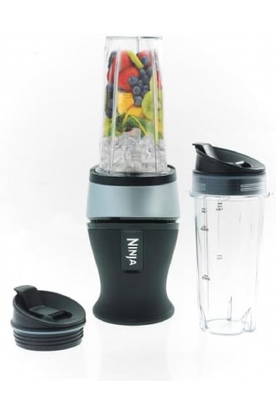 NINJA Blender QB3001EUS Blender & Smoothie Maker 0,47 lt  700 watt silver black