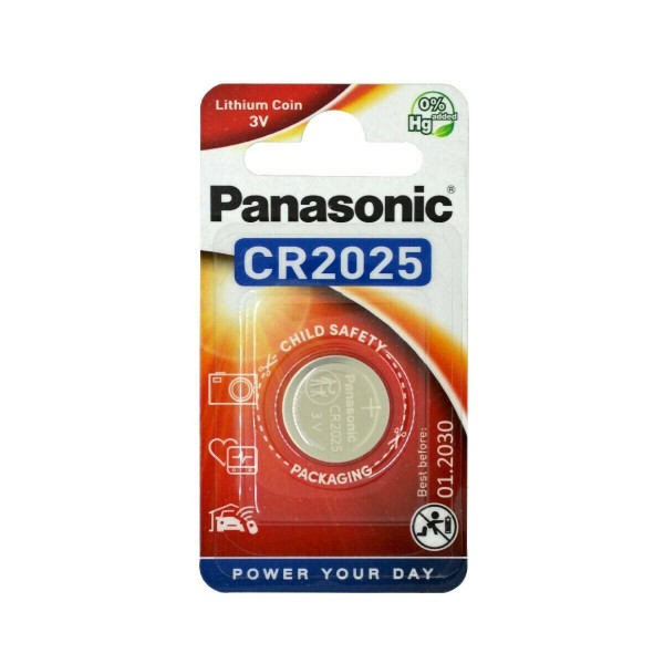 Lithium Battery Panasonic CR2025 3V 1τμχ