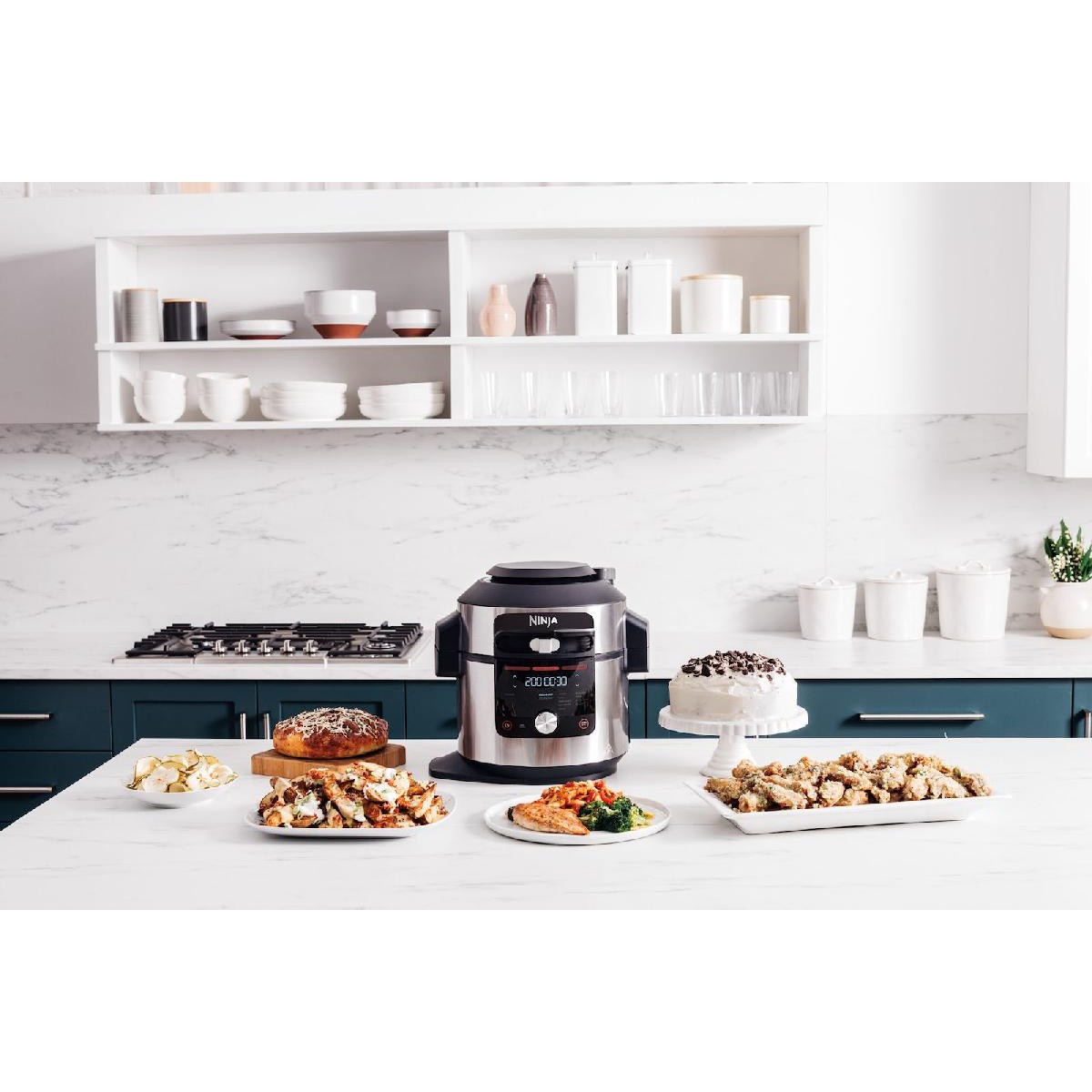 Ninja OL750EU Foodi MAX 15-in-1  7.5 lt SmartLid Multi-Cooker with Smart Cook System 1760 watt