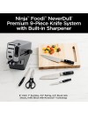 NINJA K32006EU Foodi StaySharp Knife Block 6 pcs with Sharpener black