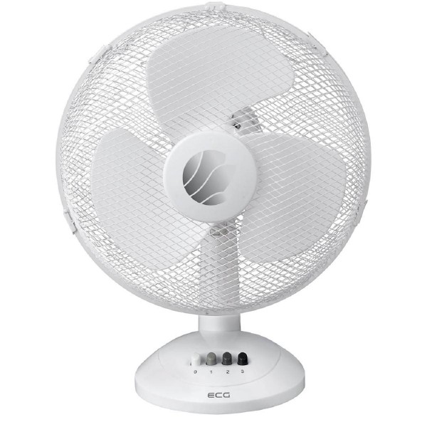 ECG FΤ40Α Ανεμιστήρας επιτραπέζιος 50watt 40cm white