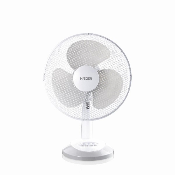 Haeger Little Wind FA-012.008A Ανεμιστήρας επιτραπέζιος 40 watt 30cm white