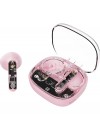Streetz T150-PLK bluetooth earbuds transparent pink