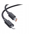 Mcdodo CA-3660 36W Type-C to Lightning Transparent Data Cable 1.2m black