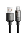Mcdodo CA-3140 Auto Power Off USB-A to Lightning Transparent Data Cable 1.2m black Mcdodo CA-3140 Auto Power Off USB-A to Lightning Transparent Data Cable 1.2m black