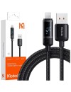 Mcdodo CA-5000 Digital Display USB-A to Lightning Data Cable 1.2m 
 black Mcdodo CA-5000 Digital Display USB-A to Lightning Data Cable 1.2m 
 black