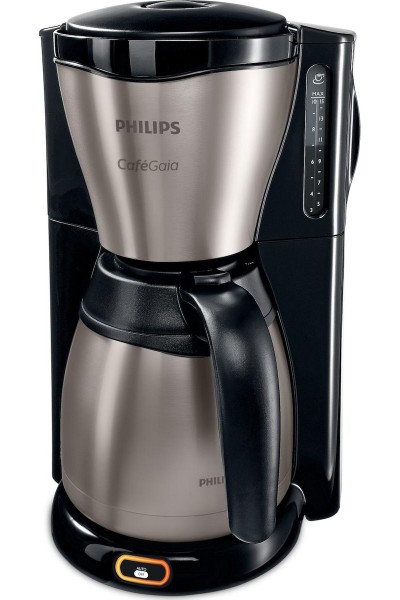 Philips HD7548/20 Cafe Gaia Καφετιέρα φίλτρου 1000 Watt 1,2lt black
