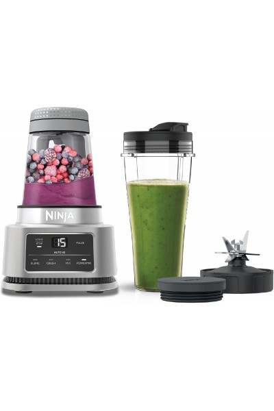NINJA CB100EU Blender Foodi 2-in-1 2in1 Power Nutri Mixer,1100 watt 0.7lt Black