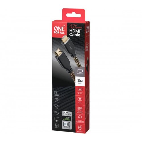 One for All CC5230  3,0m Ultra High Speed HDMI 2.1