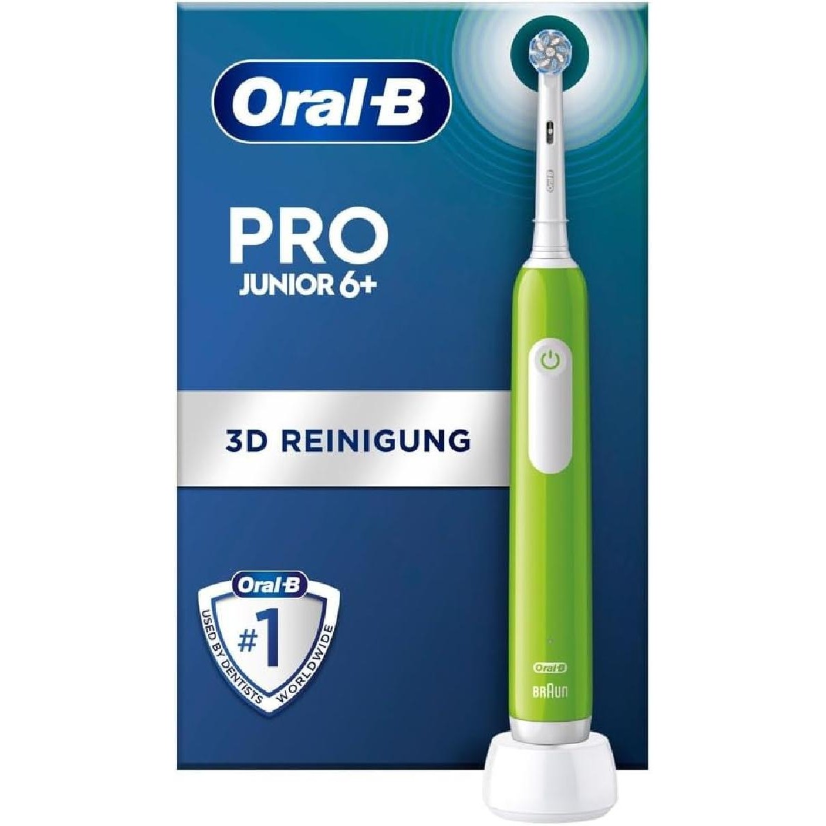 Oral-B Pro Junior 6+ Οδοντόβουρτσα ηλεκτρική green (743027)