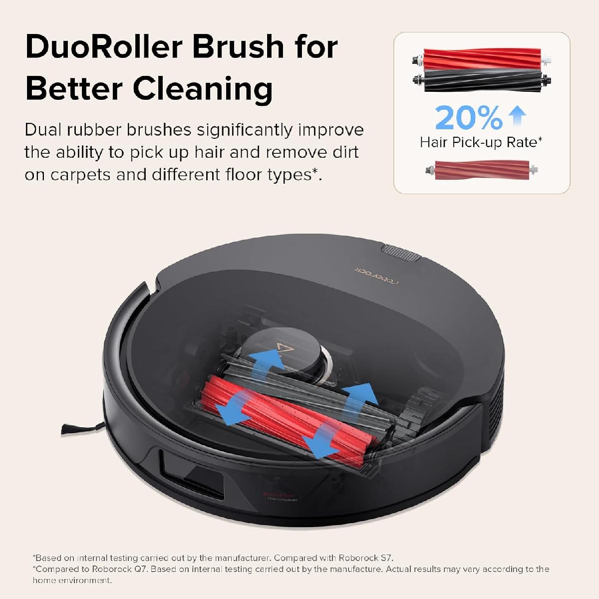 Roborock Q8 Max robot vacuum cleaner black (Q8M52-00)