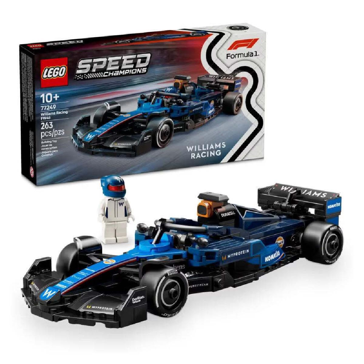 LEGO® Speed Champions Williams Racing FW46 F1 Race Car (77249)