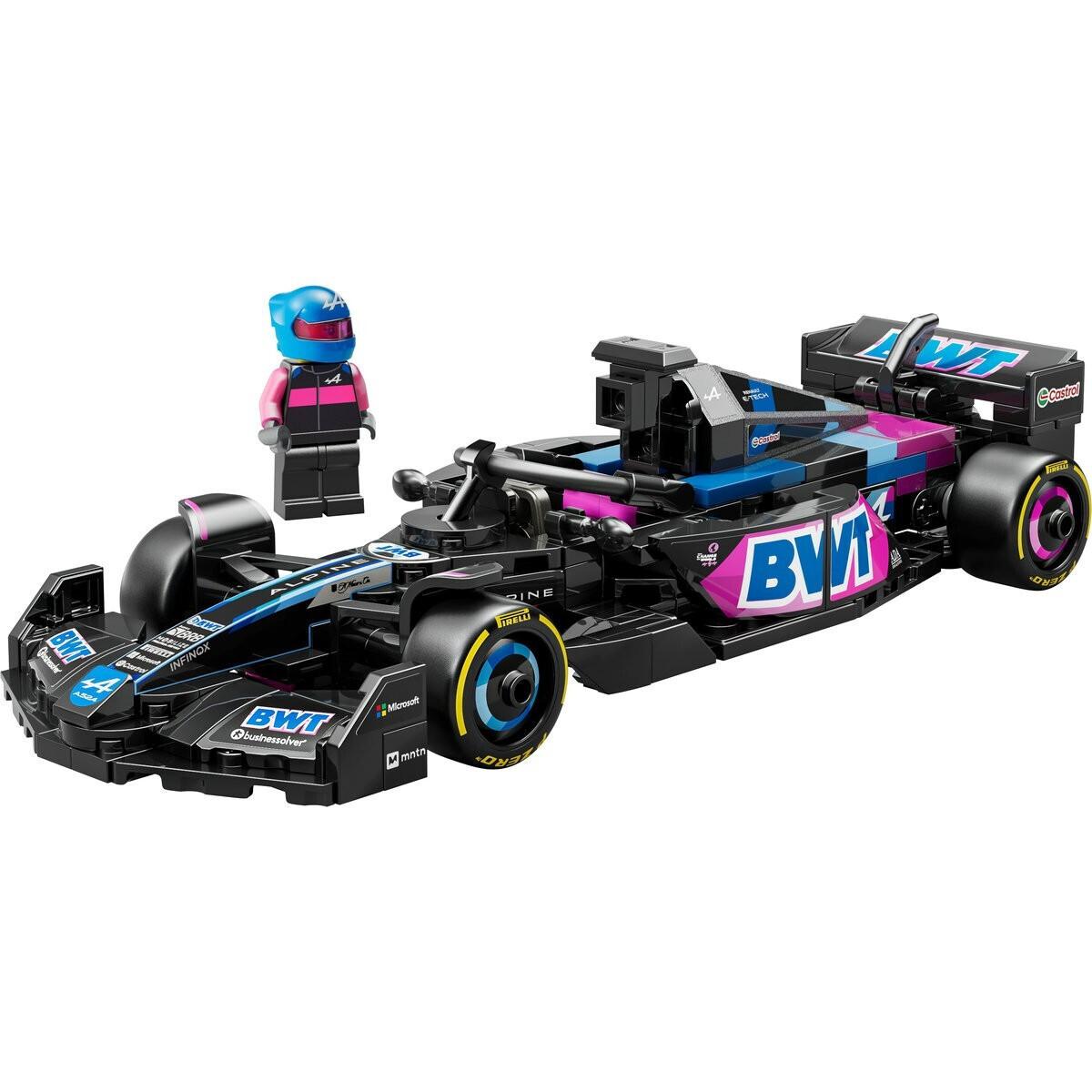 LEGO®  Speed Champions BWT Alpine F1 Team A524 Race Car (77248)