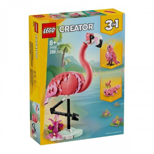 LEGO® Creator 3in1 Wild Animals: Pink Flamingo (31170)