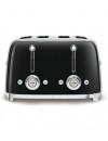 Smeg TSF03BLEU Φρυγανιέρα 4 Θέσεων 2000 watt black