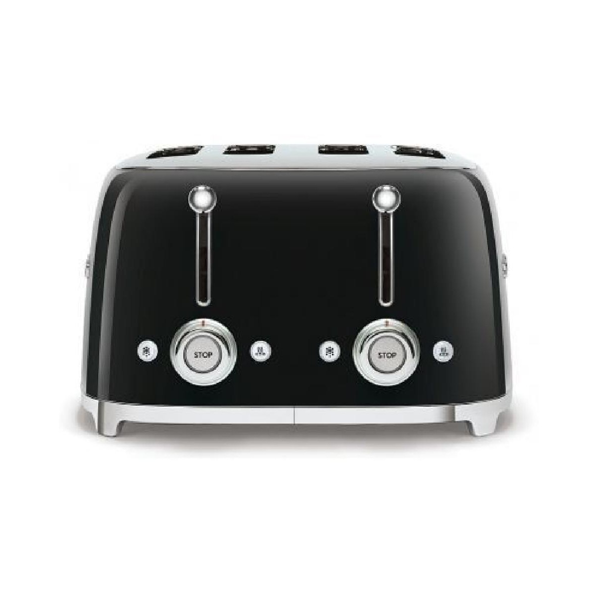 Smeg TSF03BLEU Φρυγανιέρα 4 Θέσεων 2000 watt black