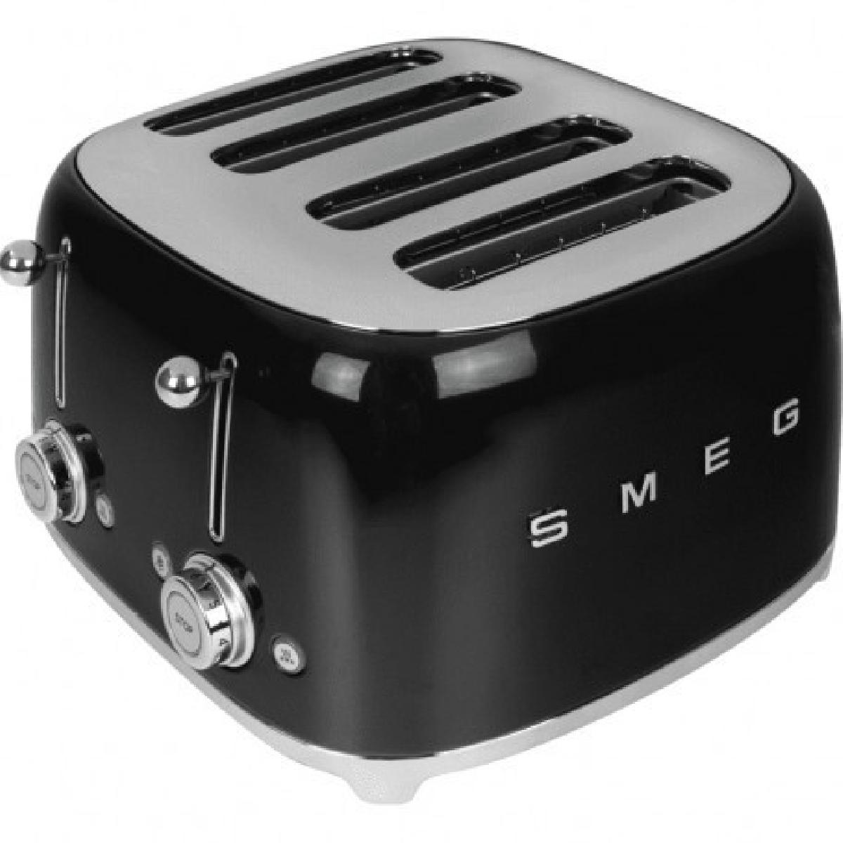 Smeg TSF03BLEU Φρυγανιέρα 4 Θέσεων 2000 watt black