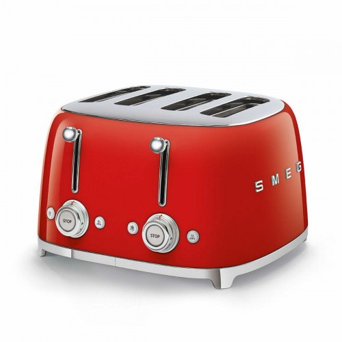 Smeg TSF03RDEU Φρυγανιέρα 4 Θέσεων 2000 watt red