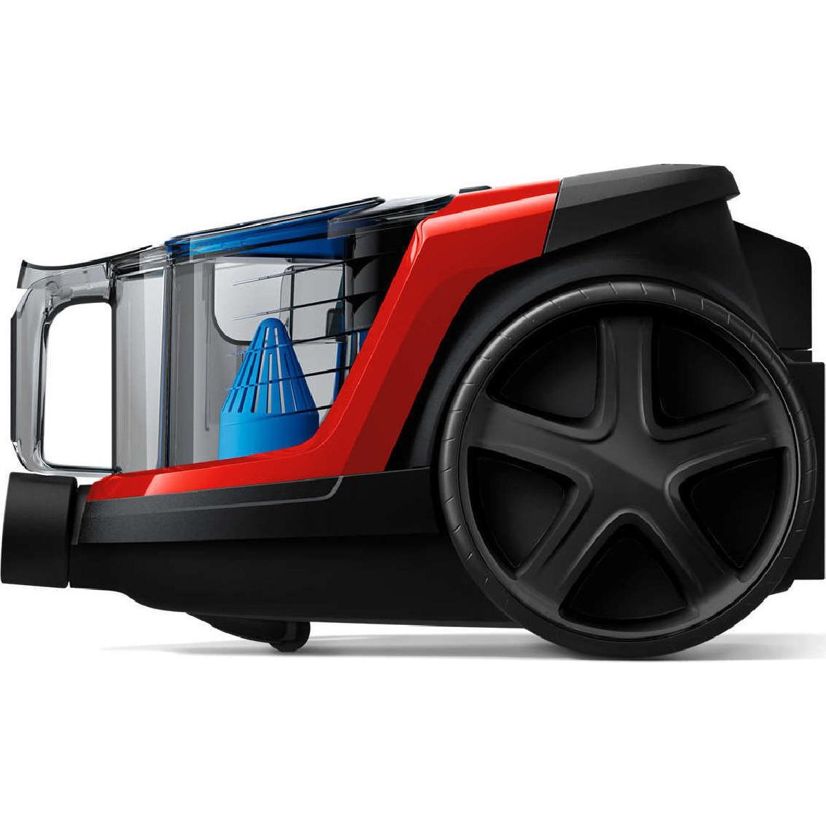 Philips PowerPro Compact FC 9330/09  Ηλεκτρική Σκούπα 900 watt με Κάδο red blue black