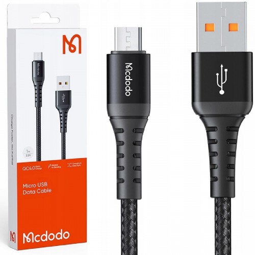 Mcdodo CA-2281 USB-A to micro usb Cable 1m black