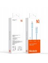 Mcdodo CA-3661 Type-C to Lightning Transparent Data Cable  1.2m blue