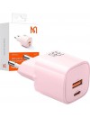 Mcdodo CH-0156 33 watt USB-A +USB-C GAN Fast Charger (EU) pink