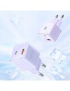 Mcdodo CH-4153 33 watt USB-A +USB-C GAN PD Fast Charger (EU) purple