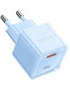 Mcdodo CH-4152 33 watt USB-A +USB-C GAN PD Fast Charger (EU) blue