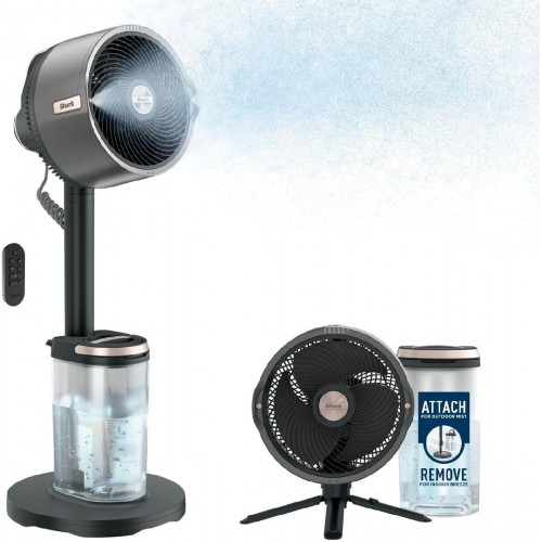 Shark FA300EU FlexBreeze Promist Υβρυδικός Ανεμιστήρας Υδρονέφωσης Anthracite