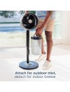 Shark FA300EU FlexBreeze Promist Υβρυδικός Ανεμιστήρας Υδρονέφωσης Anthracite