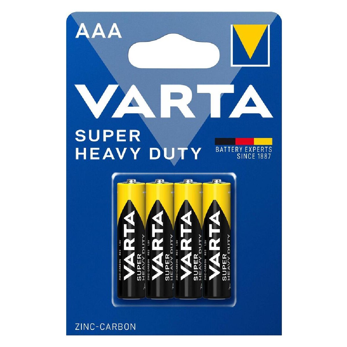 Varta Super Heavy Duty Battery Micro AAA  1.5V 4-pack