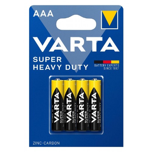 Varta Super Heavy Duty Battery Micro AAA  1.5V 4-pack