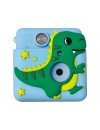 Denver KPC-1363BU kids print camera with funny silicone cover and thermal print function blue