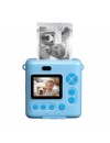Denver KPC-1363BU kids print camera with funny silicone cover and thermal print function blue