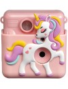 Denver KPC-1363RO kids print camera with funny silicone cover and thermal print function rose