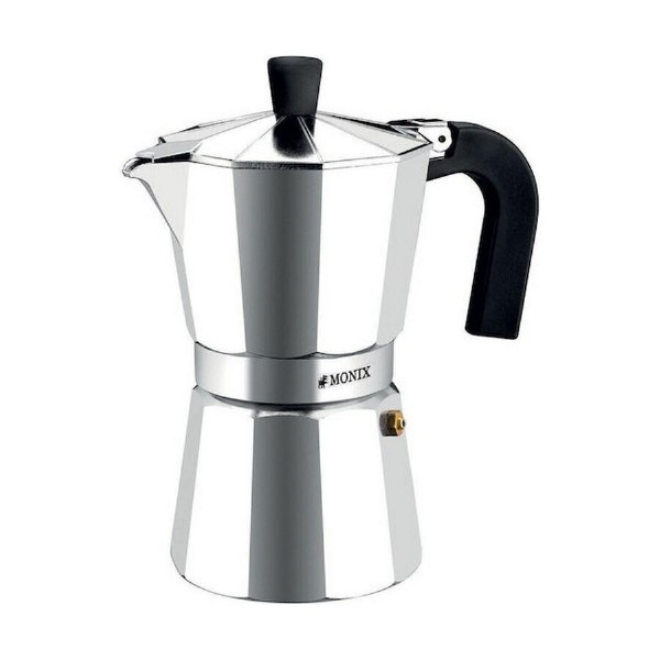 Monix Vitro Express 3 coffee espresso pot 3 cups inox