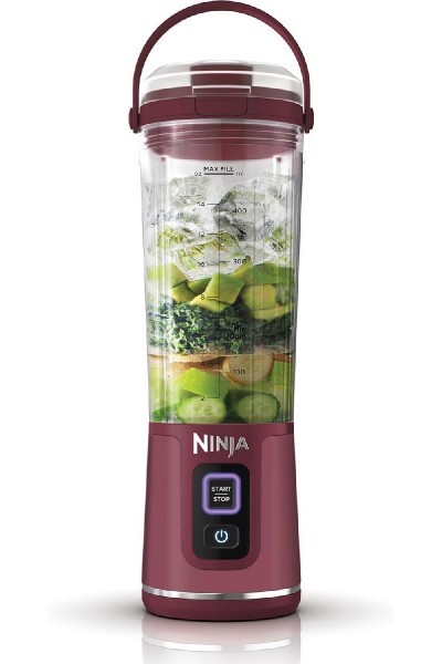NINJA BC151EUCR Portable USB-C Rechargeable Wireless Blender 530ml red