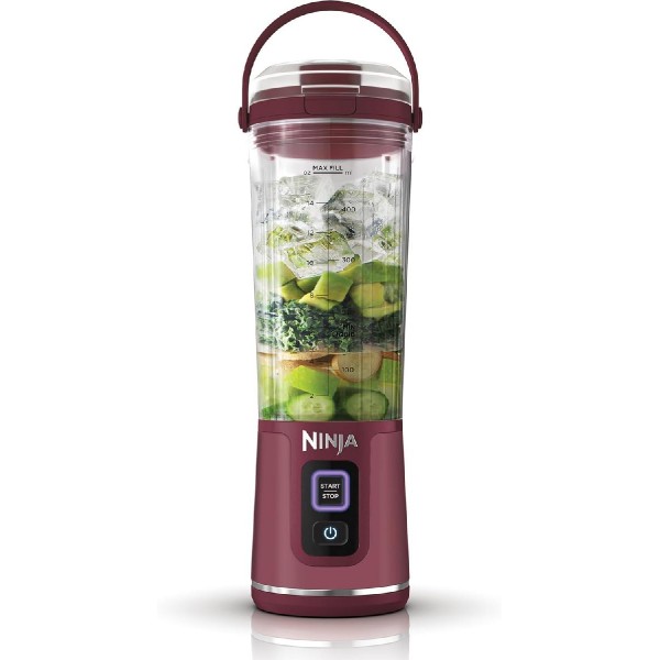 NINJA BC151EUCR Portable USB-C Rechargeable Wireless Blender 530ml red