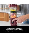 NINJA BC151EUCR Portable USB-C Rechargeable Wireless Blender 530ml red