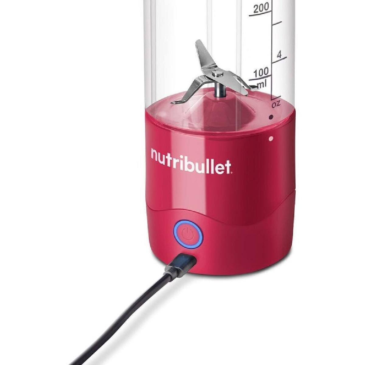 NutriBullet NBP003MA portable rechargable blender  0.47lt magenta
