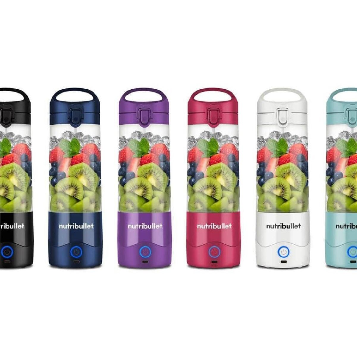 NutriBullet NBP003MA portable rechargable blender  0.47lt magenta