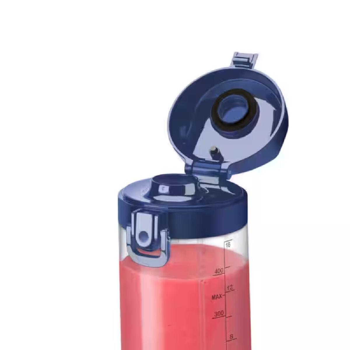 NutriBullet NBP003NBL portable rechargable blender  0.47lt navy blue