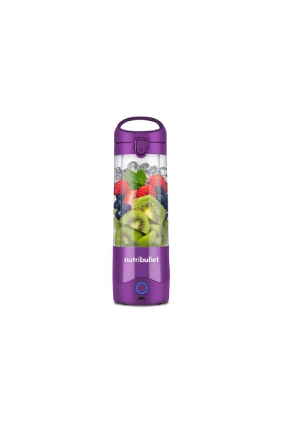 NutriBullet NBP003PU portable rechargable blender  0.47lt violet