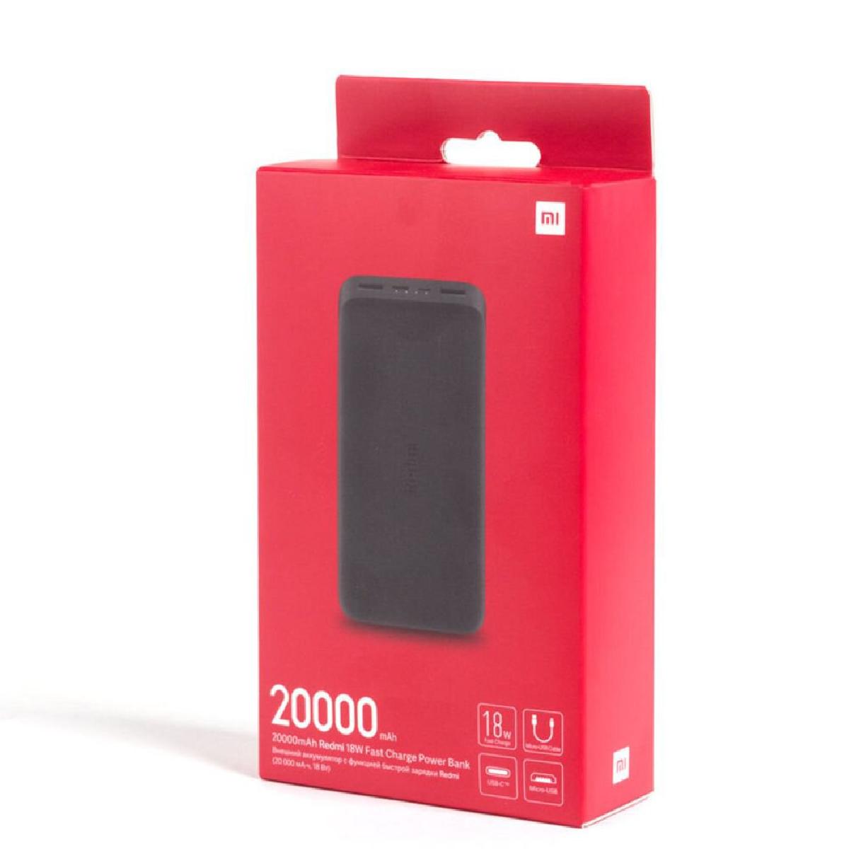 Xiaomi Redmi VXN4304GL fast charge Power Bank 20000mAh 18 watt Black