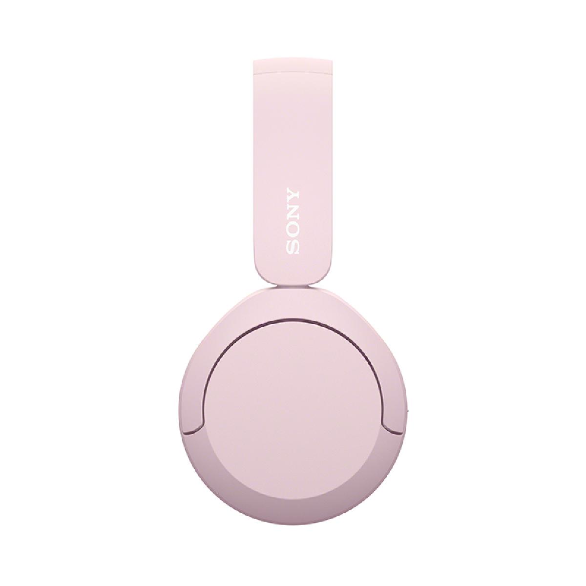 Sony WH-CH520P on-ear bluetooth headphones pink