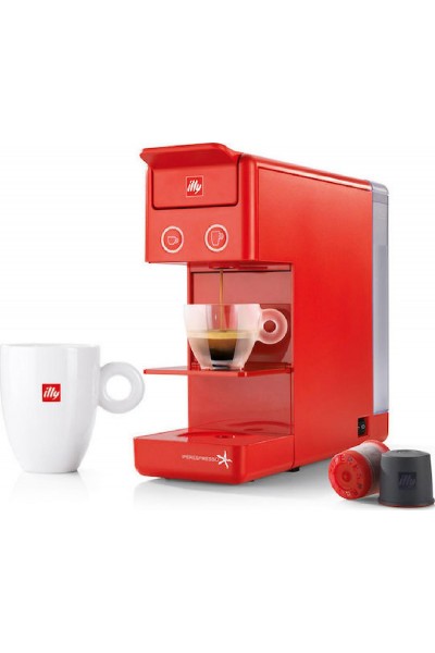 illy Iperespresso Y3.3 Καφετιέρα Espresso για Kάψουλες Illy iperEspresso Red