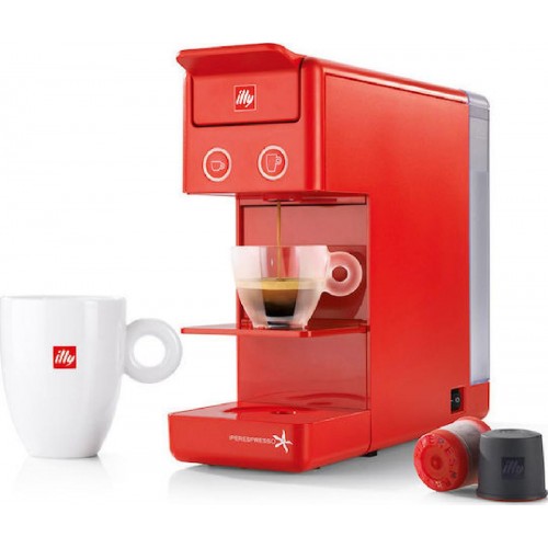 illy Iperespresso Y3.3 Καφετιέρα Espresso για Kάψουλες Illy iperEspresso Red