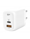 Silicon Power QM25  Wall Charger QM25 30W USB/TypC white